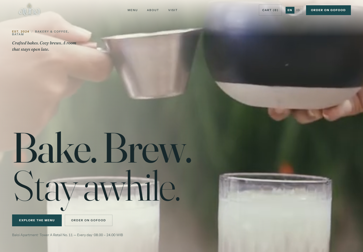 Aluna Bake & Brew